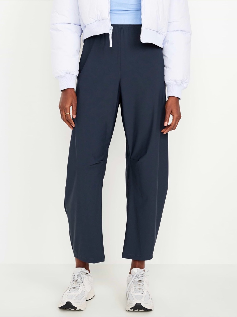 Old Navy SleekTech High-Rise Barrel Pants Baggy Streetwear Lightweight NWT 2X
